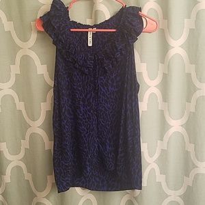 Leopard print blouse